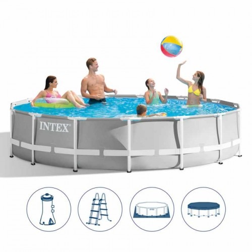 PISCINA CON ESTRUCTURA Y FILTRO 16.805L INTEX