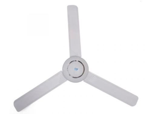 VENTILADOR DE TECHO JAM TCF-604 MOTOR PESADO 3 ALAS 5VEL. 80W BLANCO 56&quot;