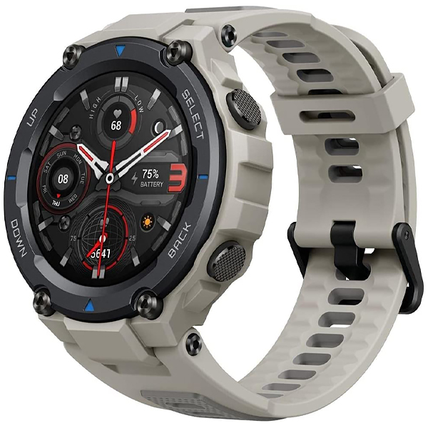 Smartwatch Xiaomi Amazfit T-Rex Pro A2013 con Bluetooth y GPS - Desert Grey