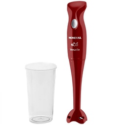 Mixer Mondial Versatile M-12 con Vaso de 600 ml - Rojo