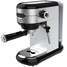 Cafetera Quanta Stravagante 3 en 1 QTCME31 1.450 watts 220 - 240 V ~ 50 / 60 Hz - Plata / Negra