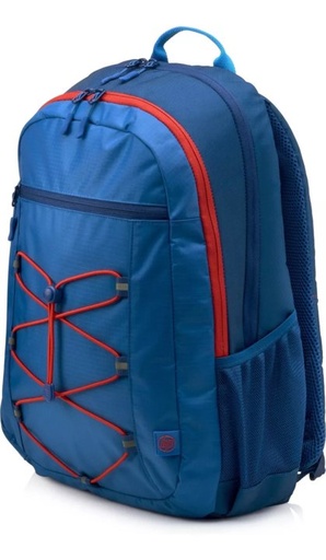 [PROD000105] Mochila HP Azul con rojo